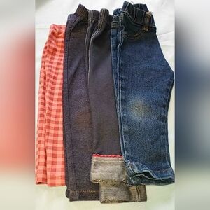 Lot Of 4 Bottoms Baby Girl 12 Months